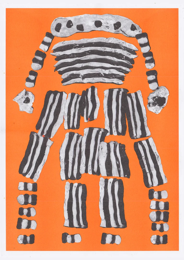 Blob Person III Risograph Print