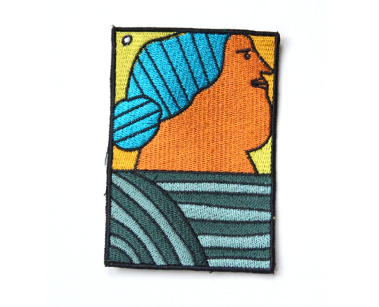 Illustrated Embroidered Patch