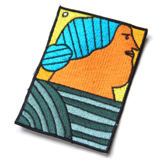 Illustrated Embroidered Patch