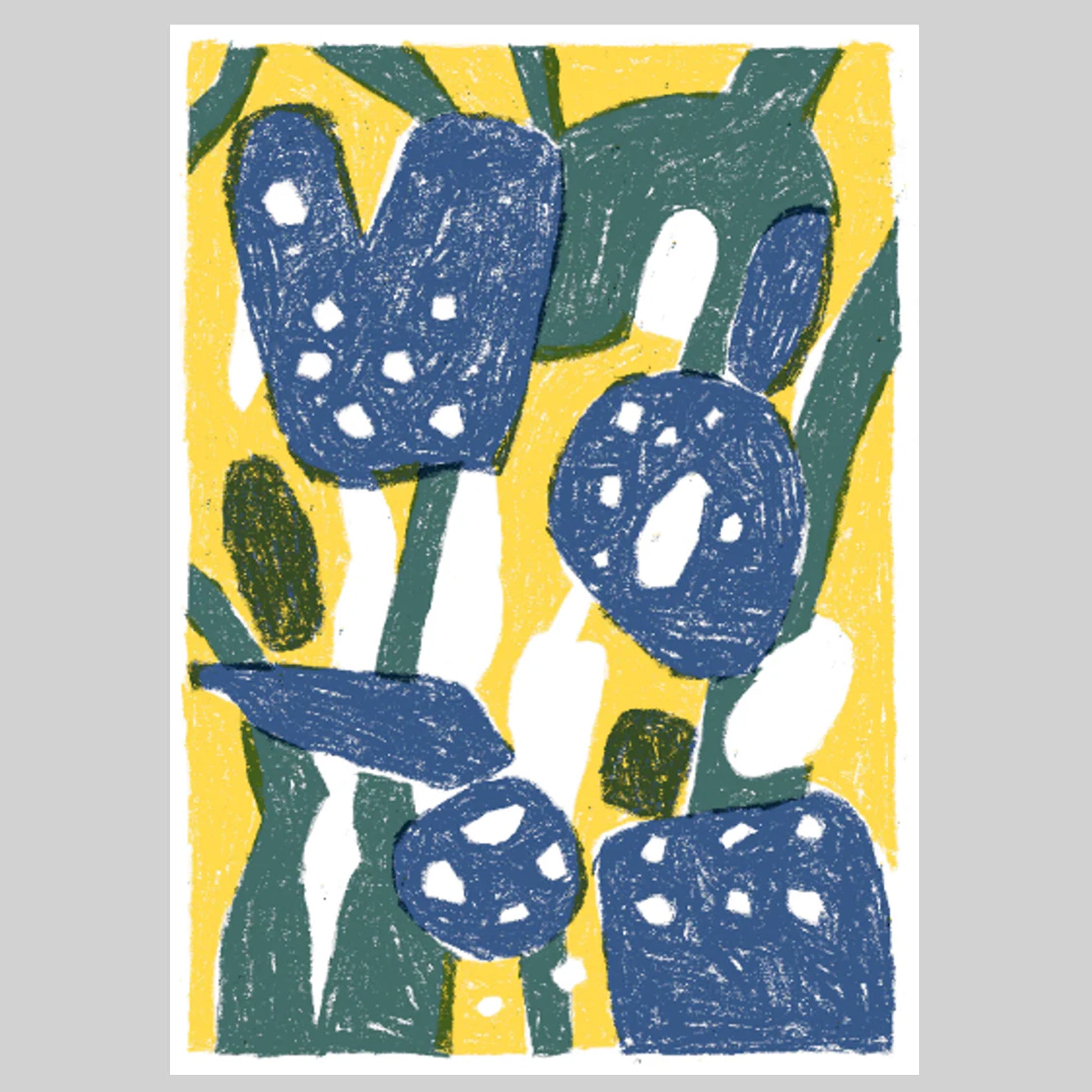 John_Molesworth_Risograph_Flowers_Print