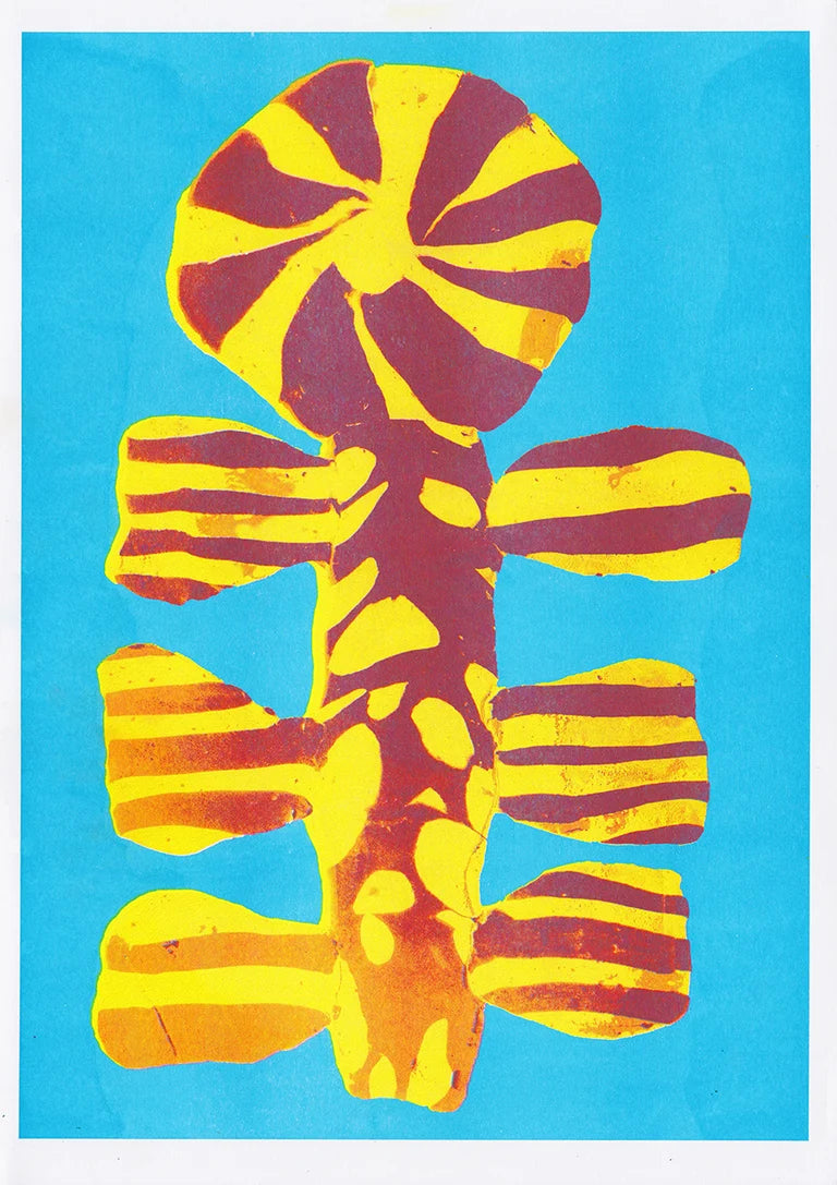 John Molesworth Risograph Print Flower 3