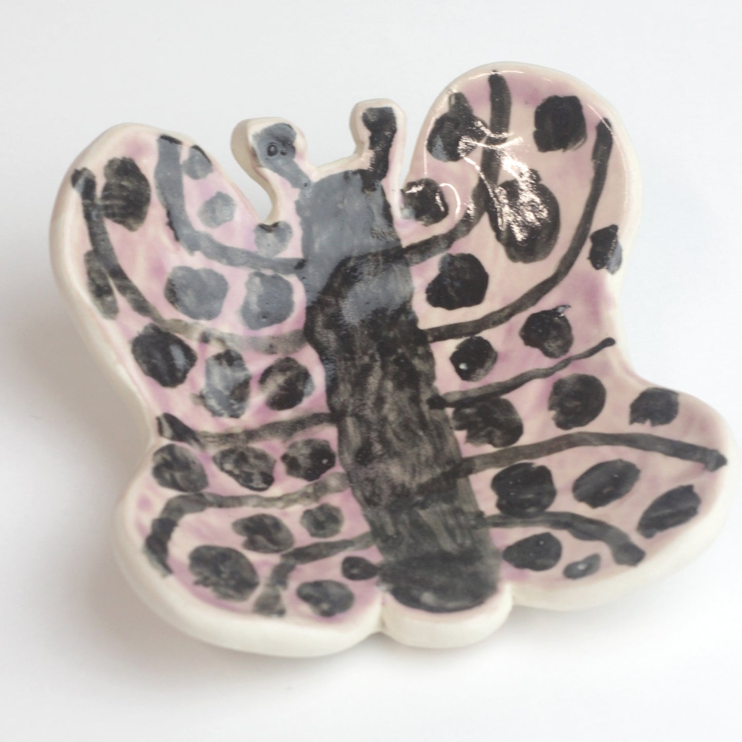 Small Ceramic Butterfly tray/dish (lilac)