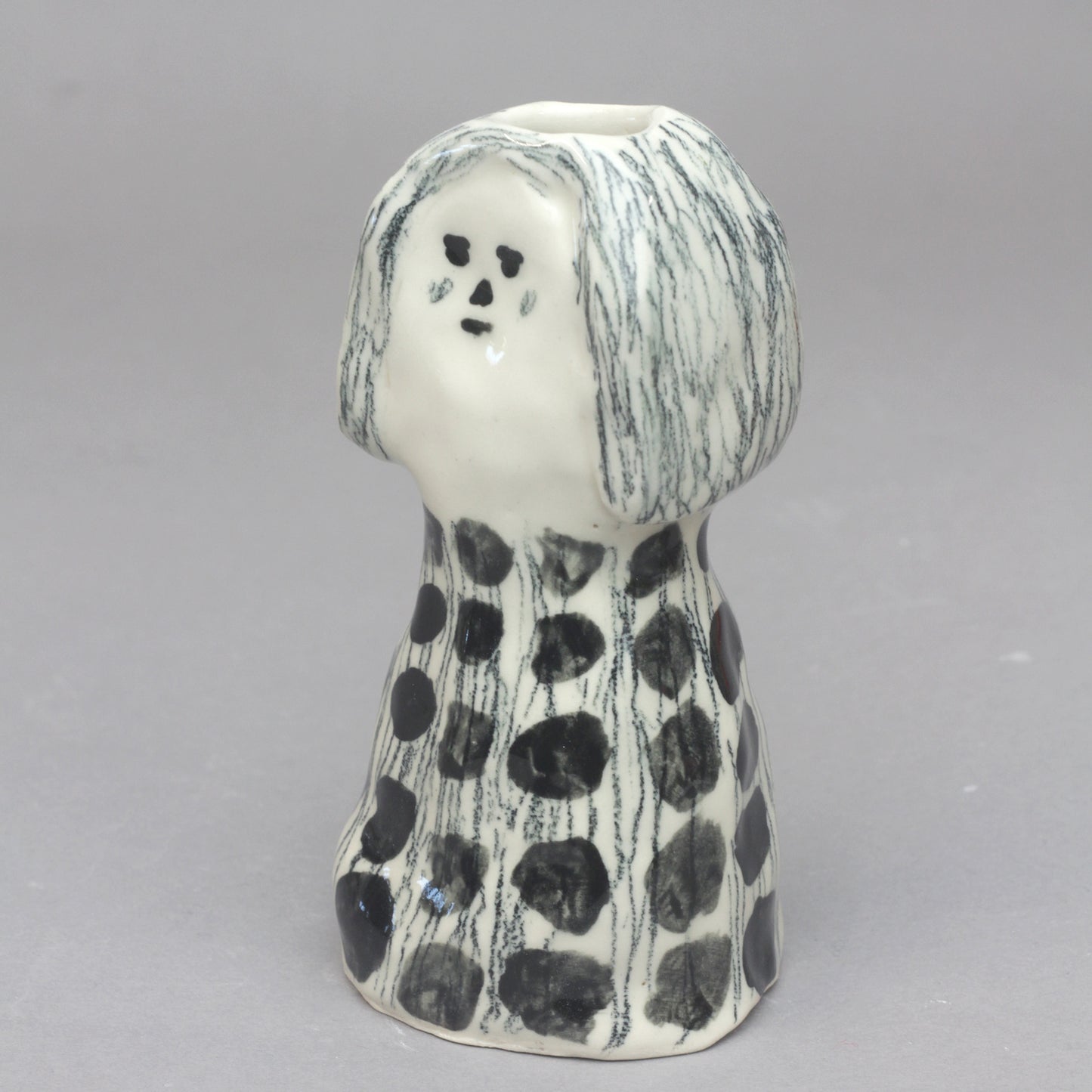 Small Ceramic Person Vase II